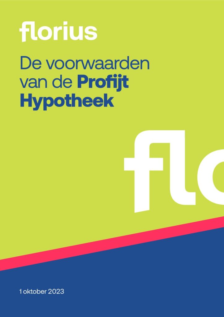 Florius Profijt Hypotheekvoorwaarden van oktober 2023