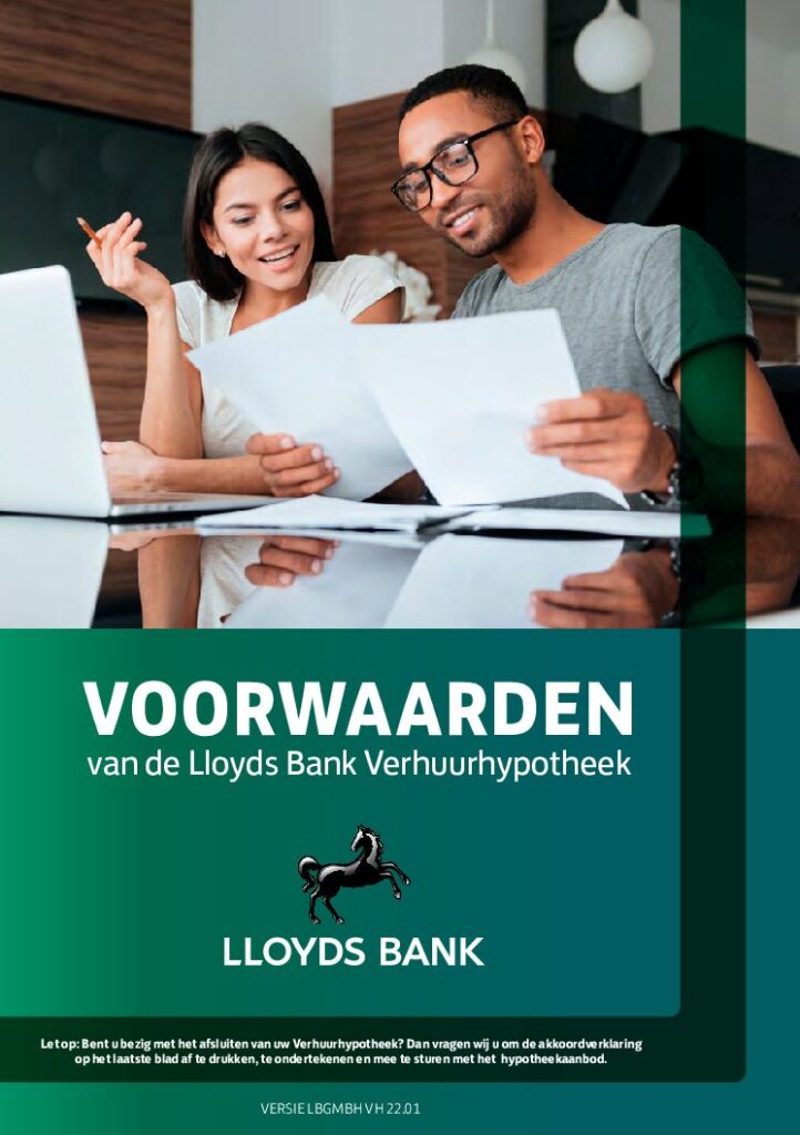 Lloyds Bank Verhuurhypotheek Voorwaarden van juli 2022