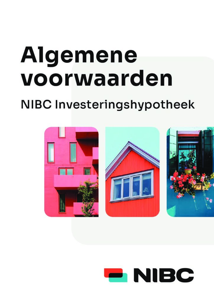 NIBC Investeringshypotheek Voorwaarden maart 2023